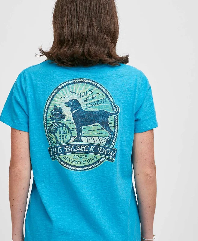 Ladies Home on the Waves Shortsleeve Tee Traditional Women's Wool