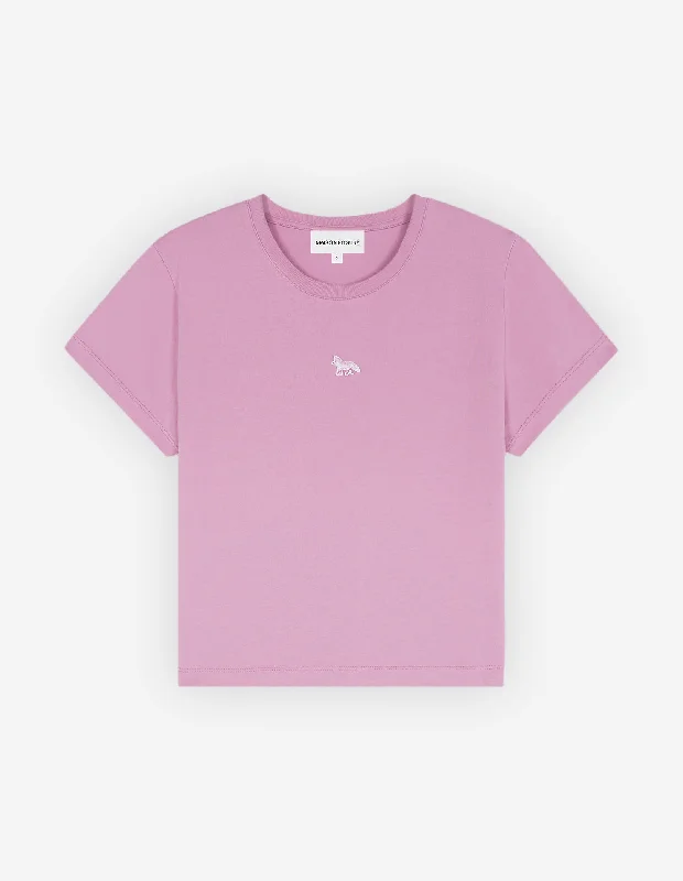 Women's Baby Fox Patch Baby Tee-shirt Blossom Scandinavian