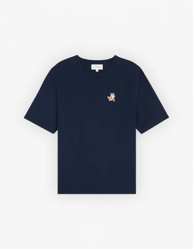 Women's SPEEDY FOX PATCH COMFORT TEE-SHIRT INK BLUE Women