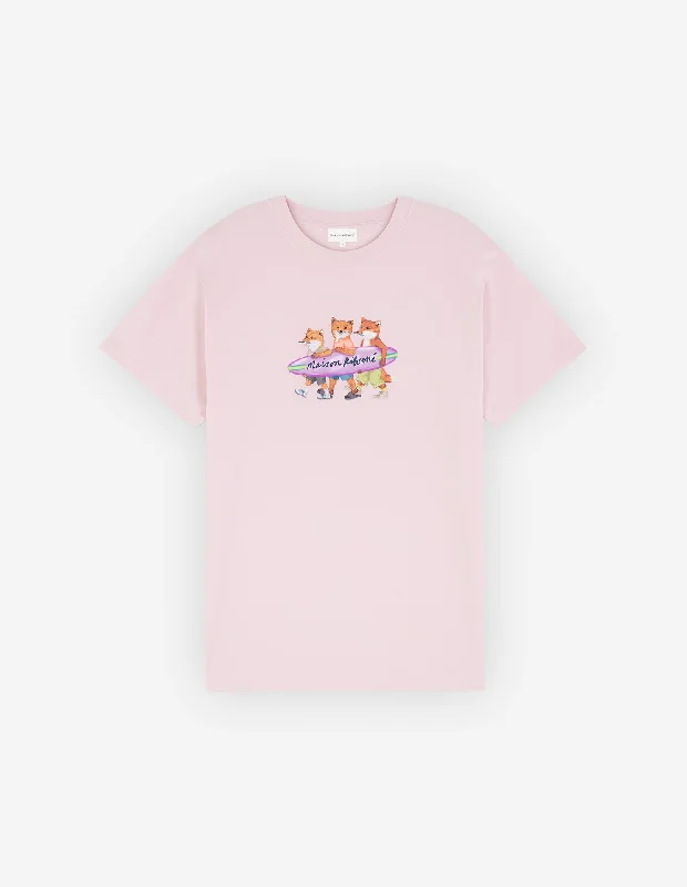 Women's Surfing Foxes Relaxed Tee-shirt Milkshake Bohemian Women's Free