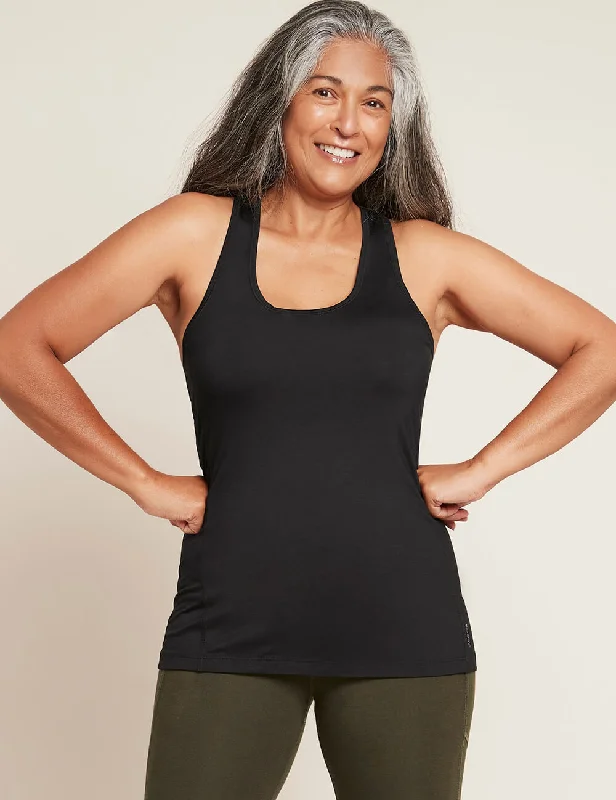 Racerback Active Tank - Black Street