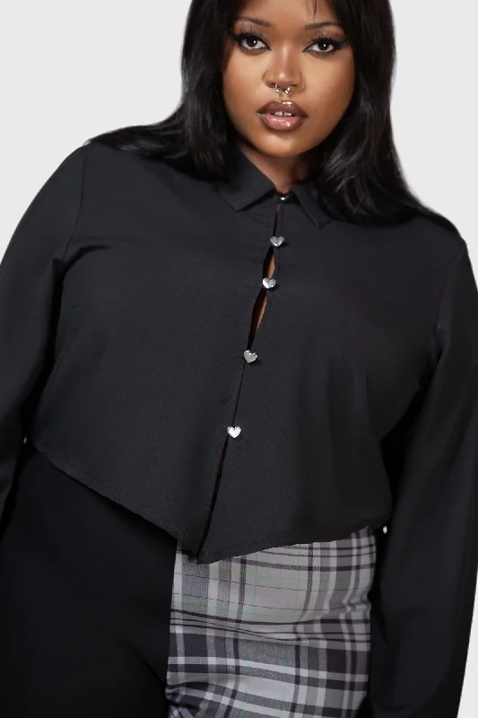 Sofia Shirt [PLUS] Trendy Women's Oversized