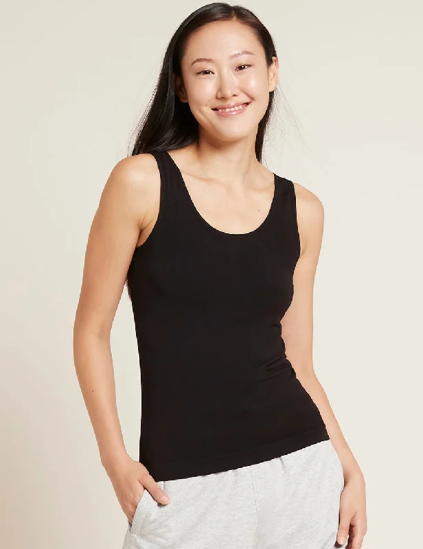 Tank Top - Black Classic Women's Tweed