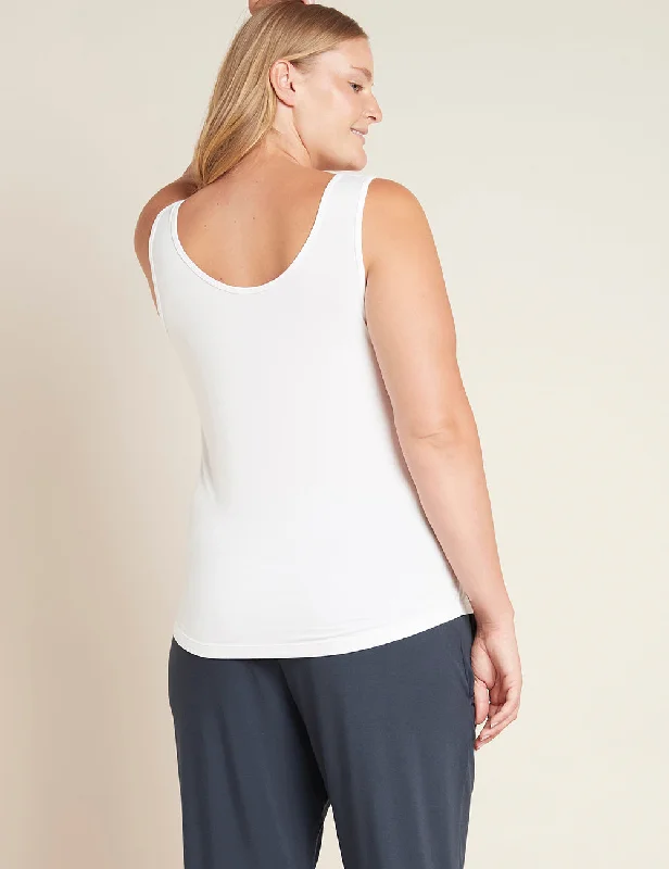 Tank Top - White Bold Women's Animal Print
