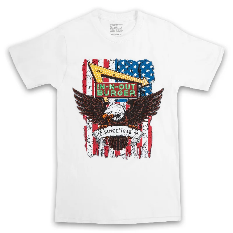 USA White Tee