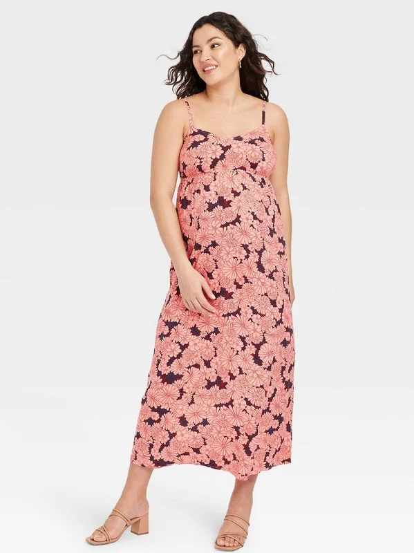 Women's Floral Printed Dress,Pink Refined Women's Classic 
