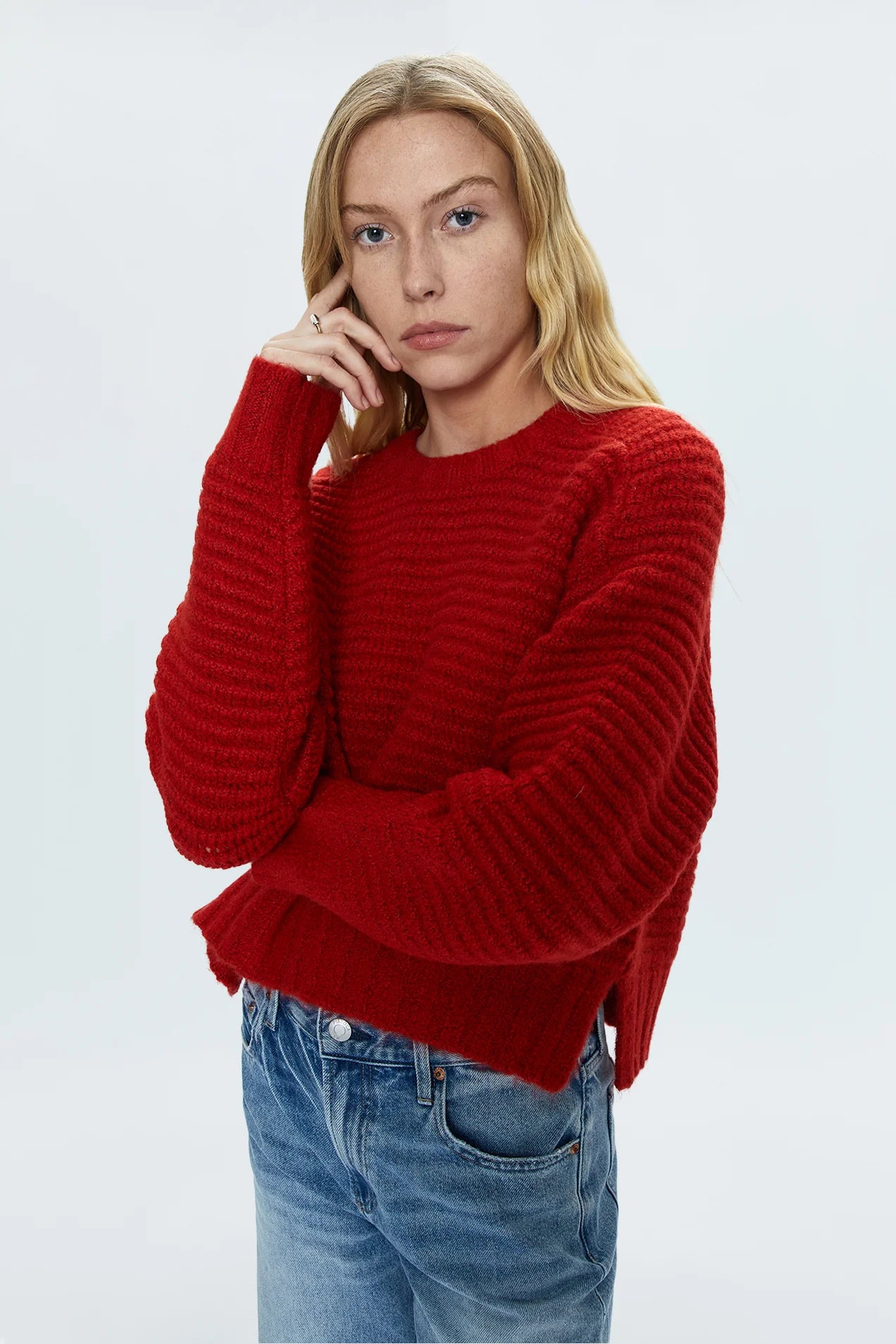 Adina Sweater Casual Women's Loose - fitting