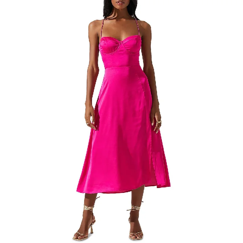 ASTR the Label Womens Semi-Formal Midi Cocktail And Party Dress