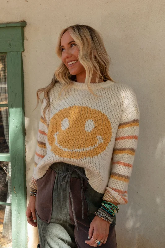 Best Life Sweater - Ivory Relaxed Women's Beachy
