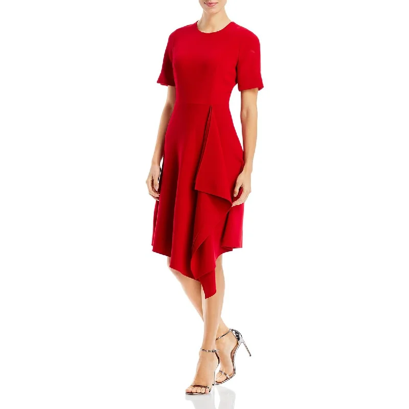 Black Halo Womens Dressy Asymmetric Cocktail and Party Dress Tough Women's Military - inspired
