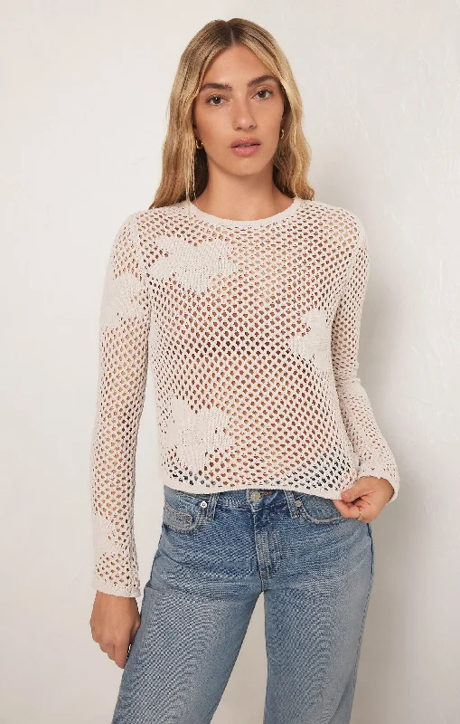 Blossom Floral Sweater Sharp Women's Italian