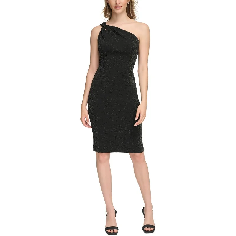 Calvin Klein Womens One Shoulder Midi Cocktail And Party Dress Stylish Women's Tropical Calvin Klein Womens One Shoulder Midi Cocktail And Party Dress Stylish Women's Tropical
