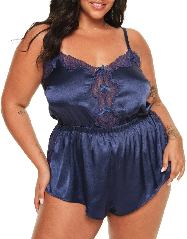 Cilla Women's Plus-Size Romper Lingerie Luxurious Women's High -  end