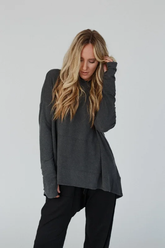 The Nest City Free Pocketed Hoodie - Black Bold Women's Statement