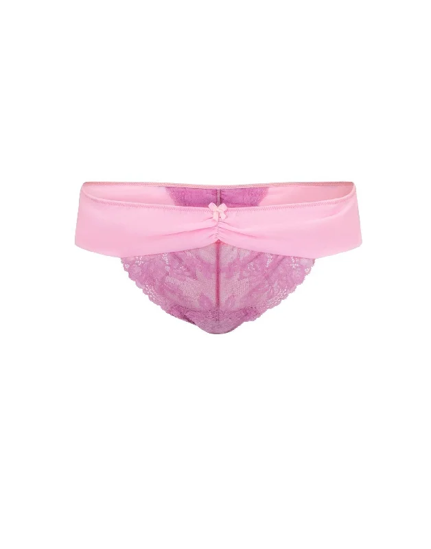 Clairabella Women's Plus-Size Thong Panty Refined Women's Velvet