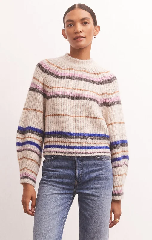 Desmond Stripe Sweater Athletic Women's High - 