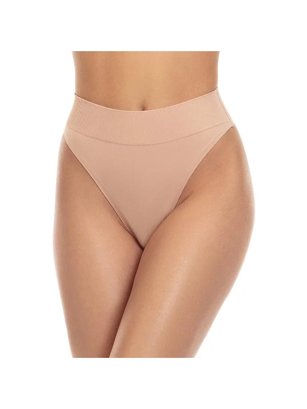 Devin Womens Seamless High-Cut Thong Panty