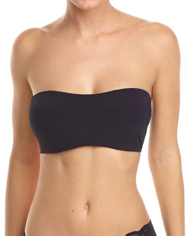 Double Take Bandeau Bra In Black