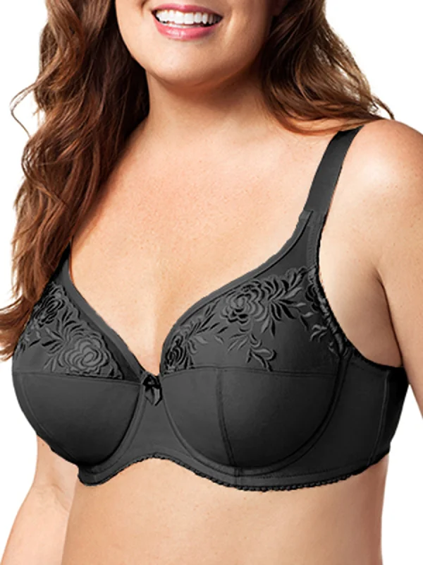 Elila Women's Ella Embroidered Bra