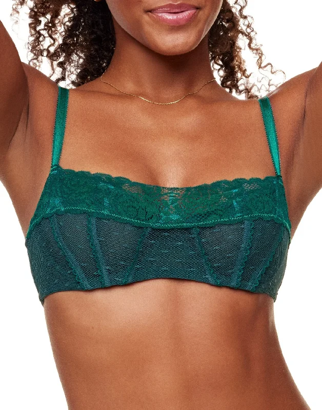 Ellanora Women's Unlined Balconette Bra Relaxed Women's 