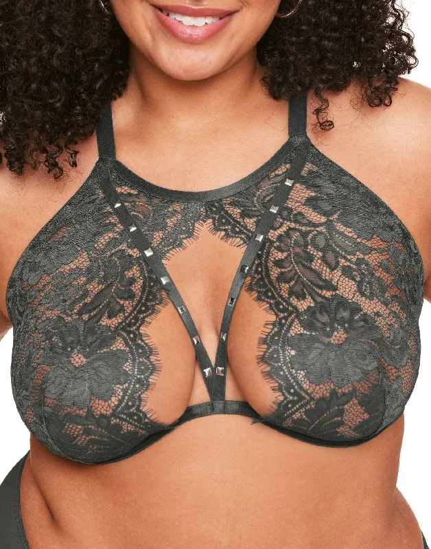 Emmeline Women's Plus-Size Unlined Plunge Bra Adventure
