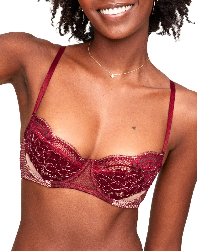 Farina Women's Unlined Balconette Bra Vacation