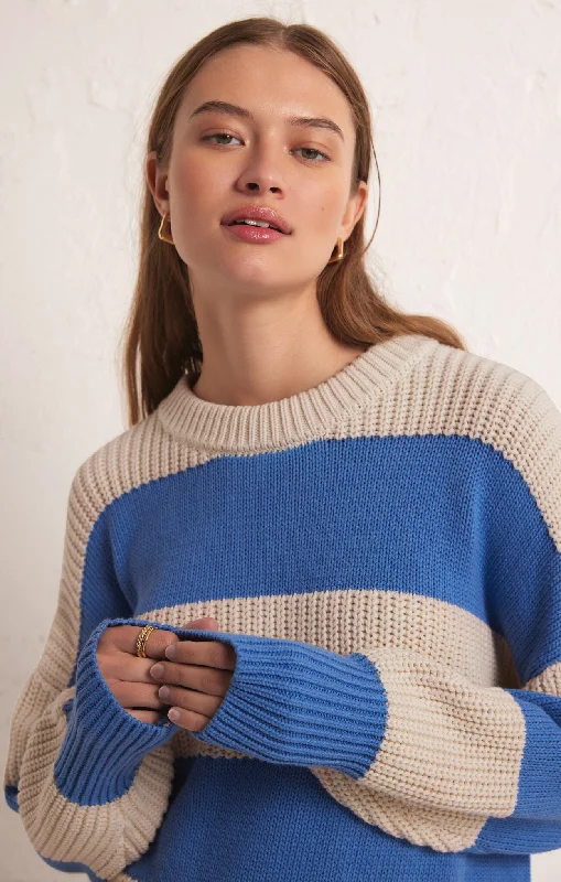 Fresca Stripe Sweater Dynamic Women's Moto