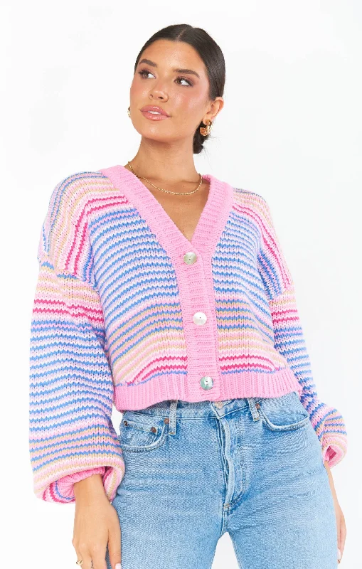 Good Karma Cardi Polished Women's Silk