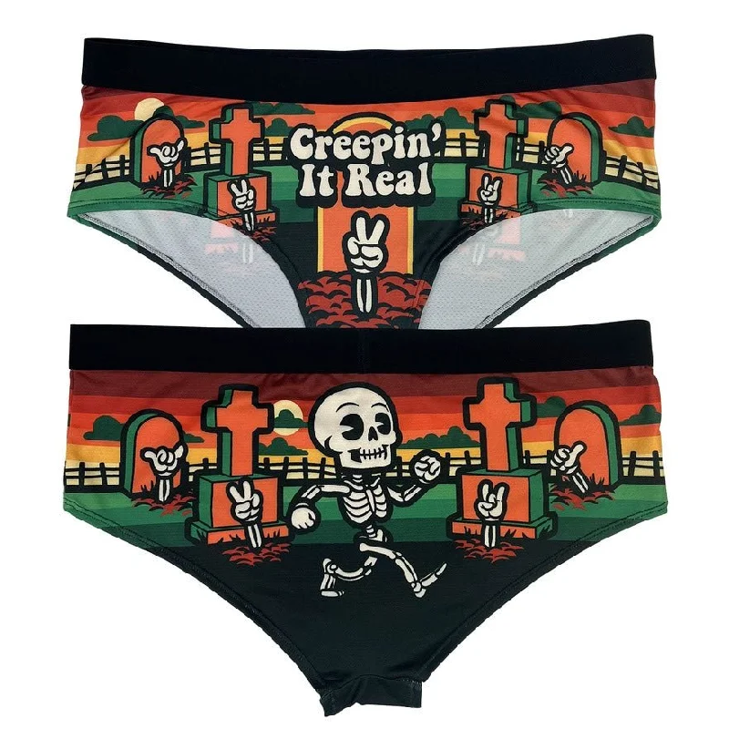 Harebrained | Creepin It Real Women's Briefs Youthful Women's Pop