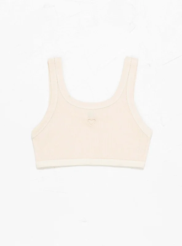 Heart Bra Undyed Sophisticated Women's 