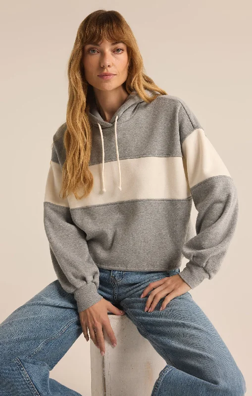 Landing Colorblocked Hoodie Elegant Women's 