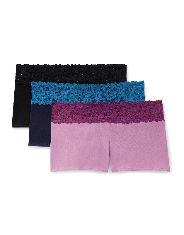 Leondra Women's Shortie Shortie Panties (Pack Of 3) Hip Women's Urban