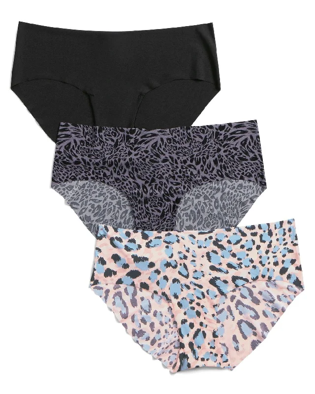 Leto Women's Hipster Hipster Panties (Pack Of 3) Stylish Women's Neon