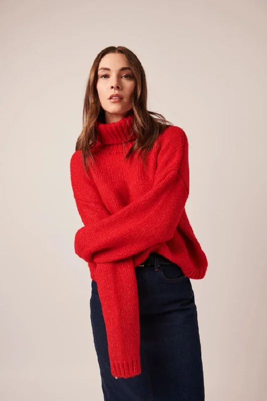 LINE Amelie Oversized Turtleneck Sweater