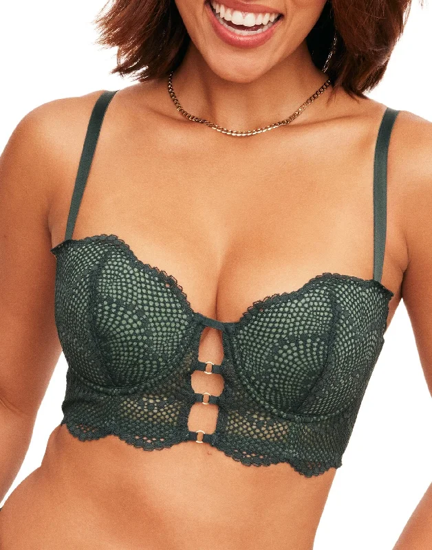 Margaritte Women's Push Up Balconette Bra Youthful Women's Pop