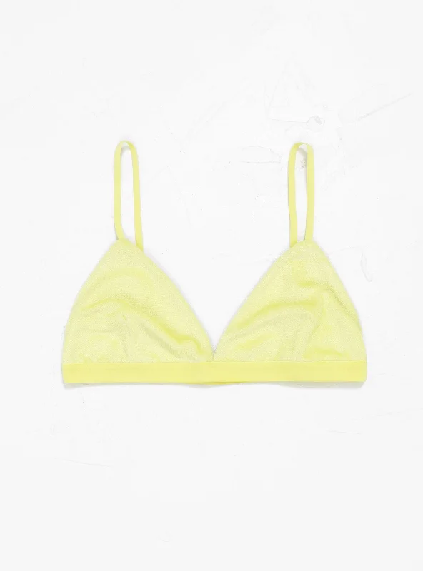 Mississippi Velour Bra Lime Relaxed Women's 