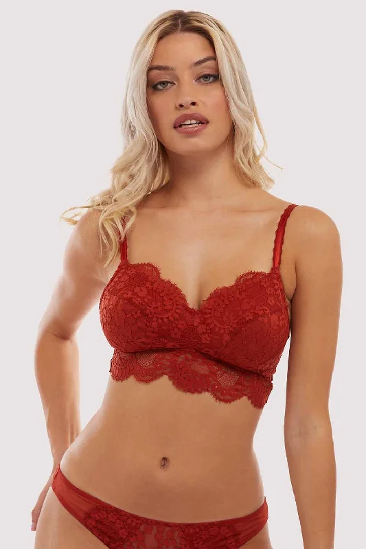 Emma Ginger Wireless Bra Relaxed Women's Beachy
