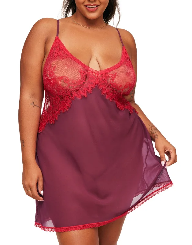 Raquel Women's Plus-Size Slip Lingerie Cozy Women's Winter