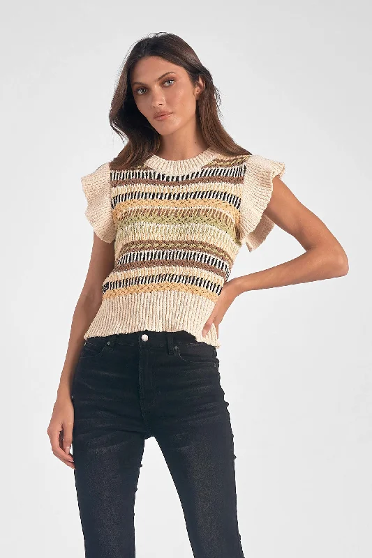 Sweater Crew Feminine Women's Style 