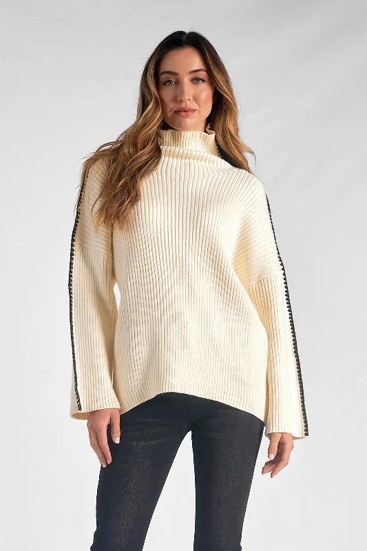 Mock Sweater Casual Women's Japanese 