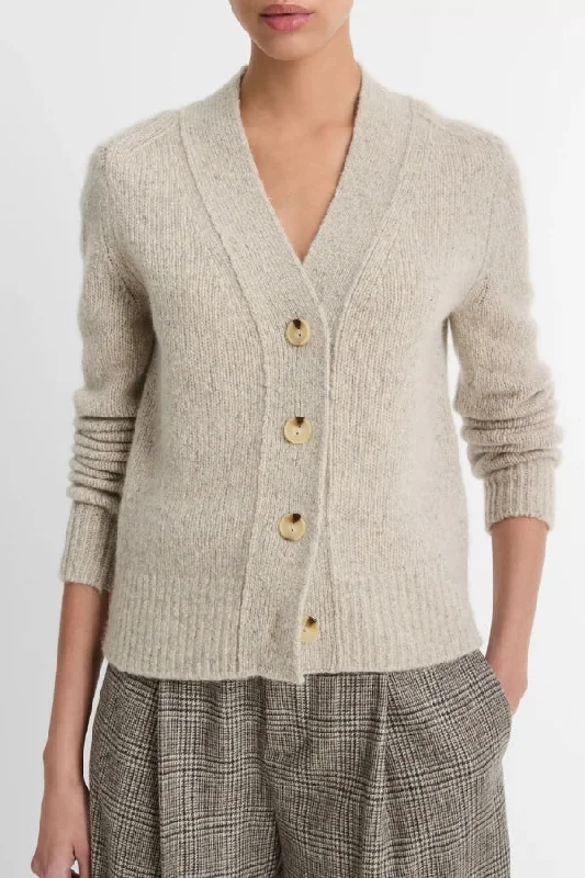 VINCE Cashmere Donegal Cardigan