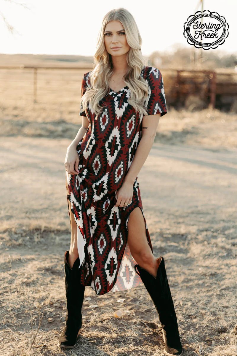 Western Rebel Maxi Dress