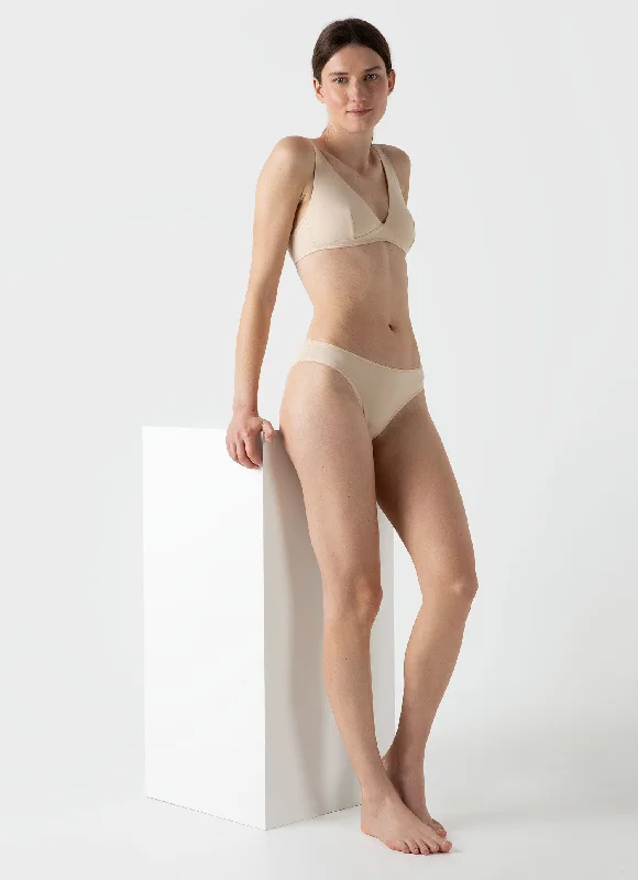 Women's Cotton Brief in Beige Rugged Women's Outdoor 