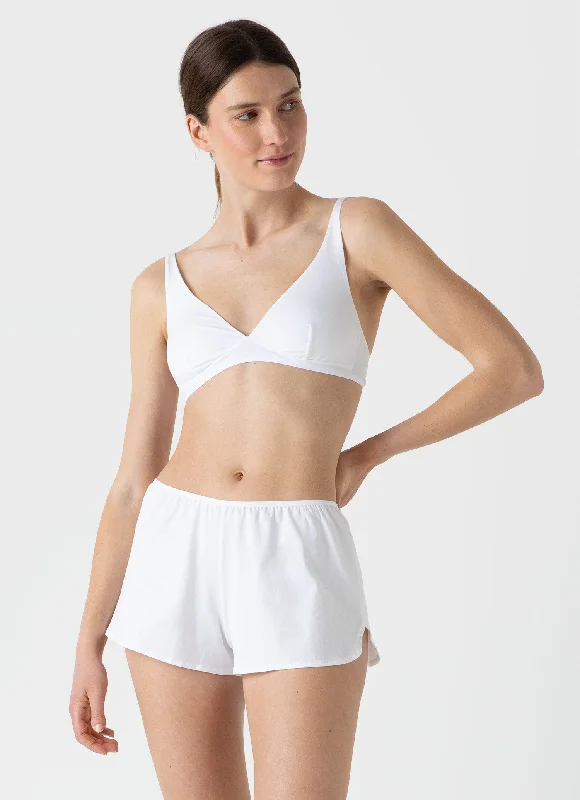Women's French Knicker in White garde