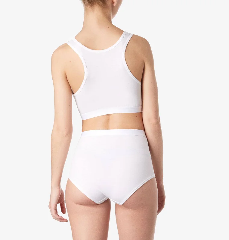 Women's Gym Pant in White Refined Women's Velvet