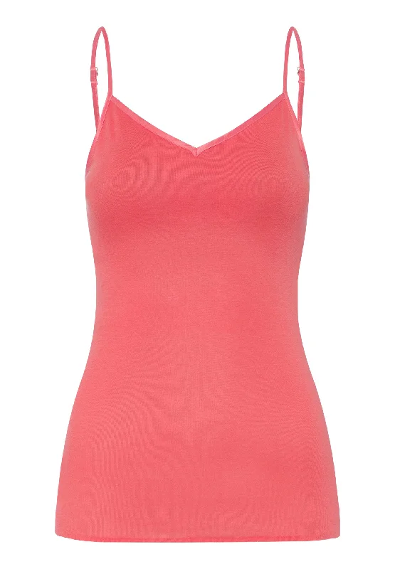 Cotton Seamless Padded Cotton Camisole | Porcelain Rose 71605-2309