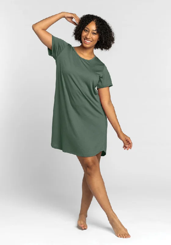 Desi Nightgown - Duck Green