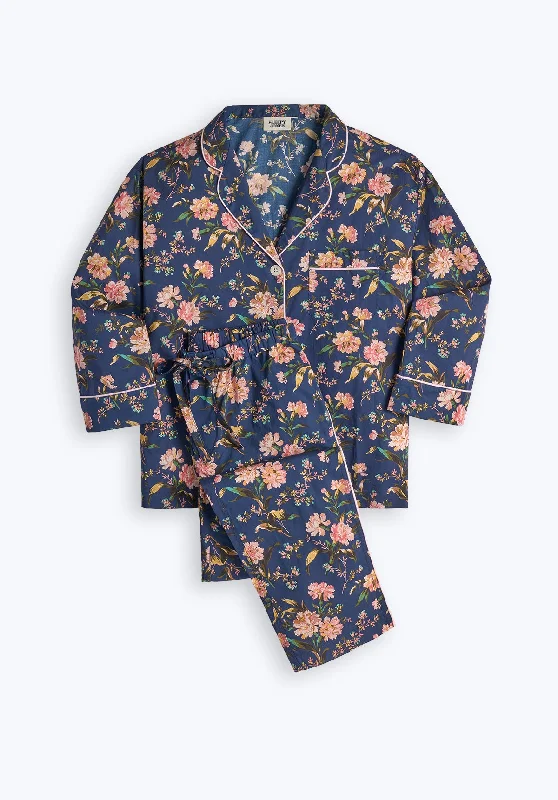 Marina Pajama Set in Wallpaper Floral