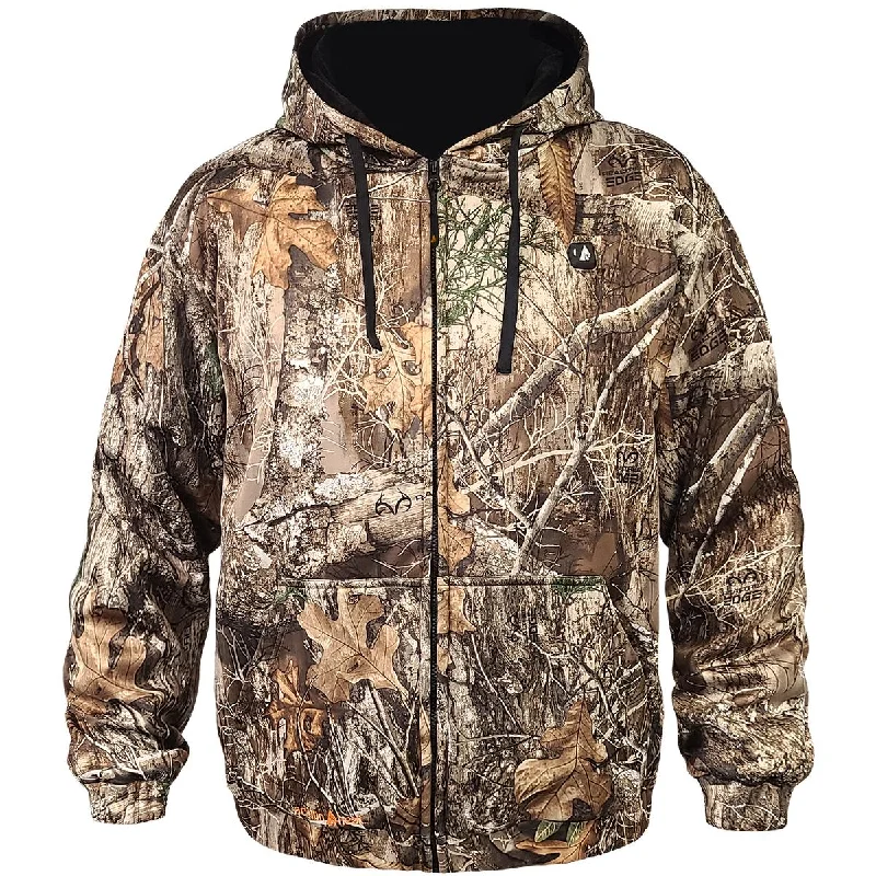 ActionHeat 5V Battery Heated Hunting Hoodie Jacket - Camouflage Sophisticated Women's 