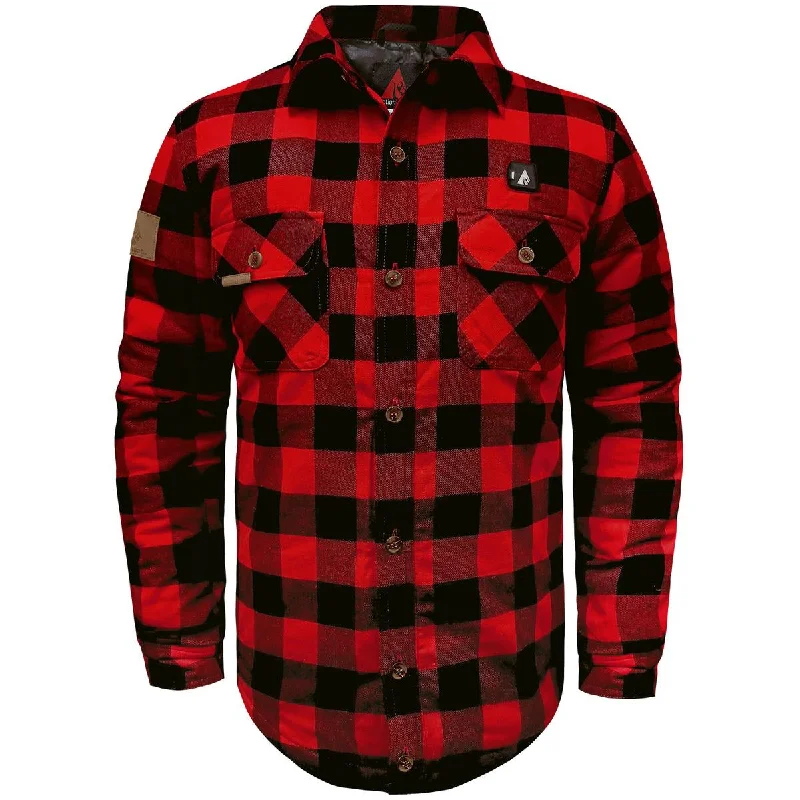 ActionHeat 5V Battery Heated Flannel Shirt Stylish Women's Tropical 